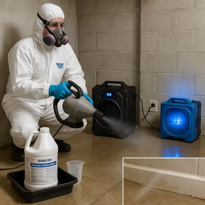 Sanitization and Odor Removal process in Franklin County, KY